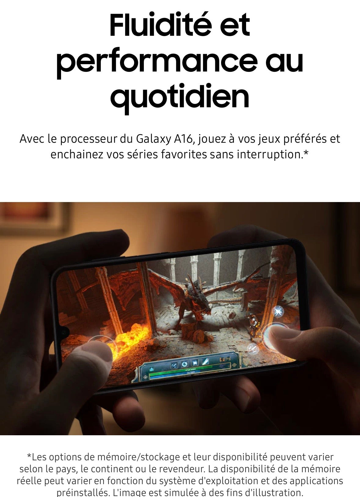 Samsung Galaxy A16 4G – 128 Go, Écran Super AMOLED & Appareil Photo 50 MP