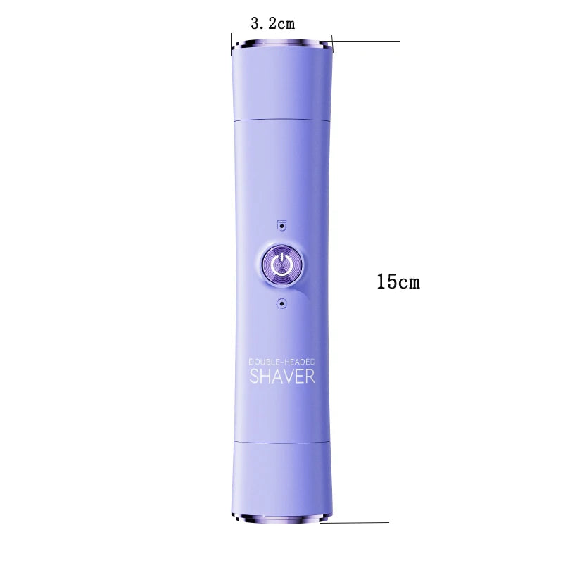 Rasoir Électrique Femme 2-en-1 – Rasage à Sec & Sous la Douche