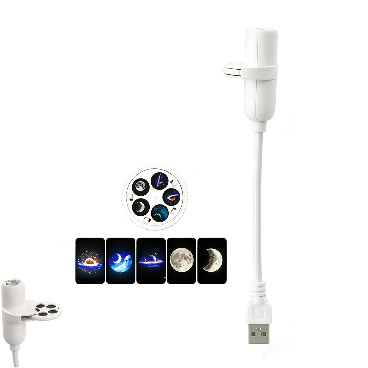 Mini Projecteur Galaxy Étoiles USB – Lumière d’Ambiance