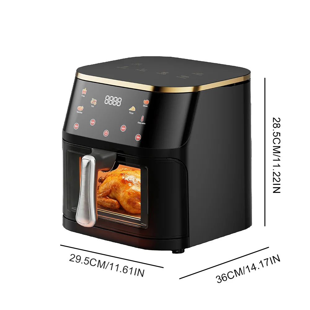 Air Fryer 12 L Multifonction â Frites, Pizza, Poulet, Tartes & Dessert