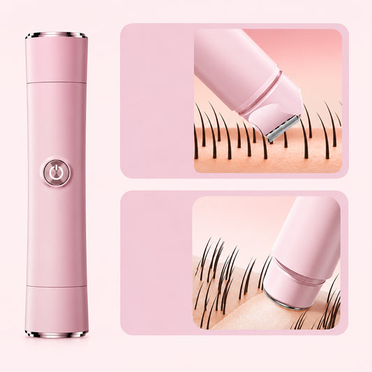 Rasoir Électrique Femme 2-en-1 – Rasage à Sec & Sous la Douche