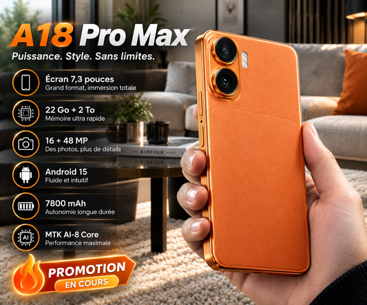 K-Touch A18 Pro Max 5G – Smartphone Android 15, 7,3"