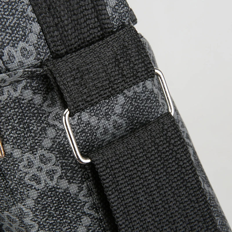 Sac Bandoulière Homme Multi-Poches – Grande Capacité & Imperméable de Marque