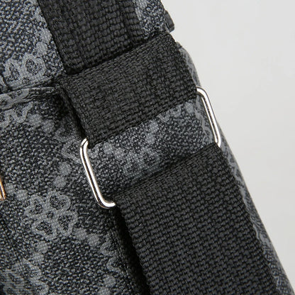 Sac Bandoulière Homme Multi-Poches – Grande Capacité & Imperméable de Marque