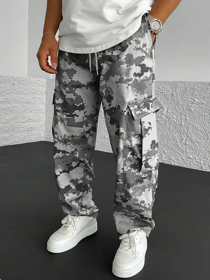 Pantalon Cargo Homme Camouflage – Style Streetwear & Outdoor