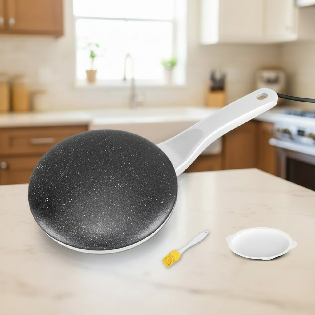 Crêpière Électrique Multifonction – Antiadhésive