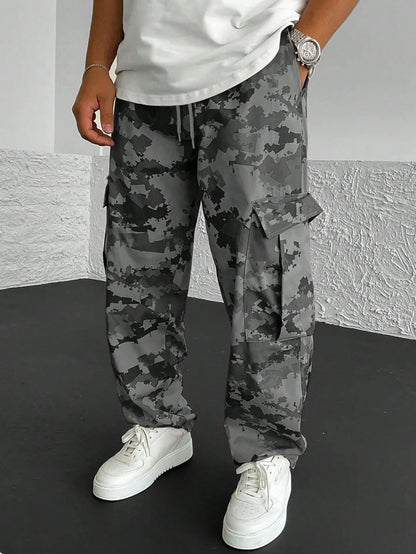 Pantalon Cargo Homme Camouflage – Style Streetwear & Outdoor