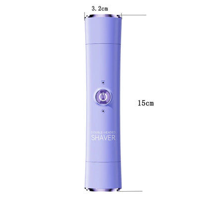 Rasoir Électrique Femme 2-en-1 – Rasage à Sec & Sous la Douche