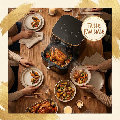Air Fryer 12 L Multifonction – Frites, Pizza, Poulet, Tartes & Dessert
