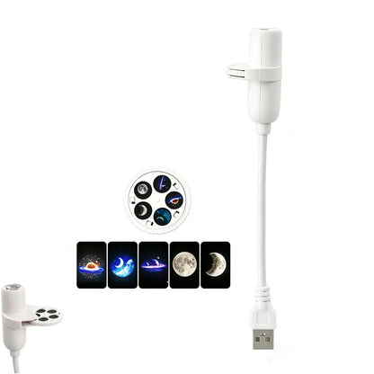 Mini Projecteur Galaxy Étoiles USB – Lumière d’Ambiance