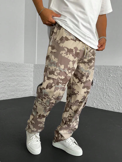 Pantalon Cargo Homme Camouflage – Style Streetwear & Outdoor