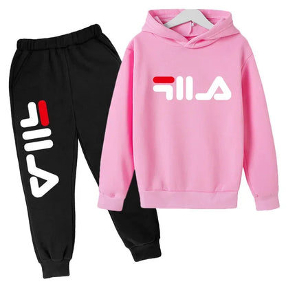 Ensemble Survêtement Enfant – Sweat à Capuche & Pantalon