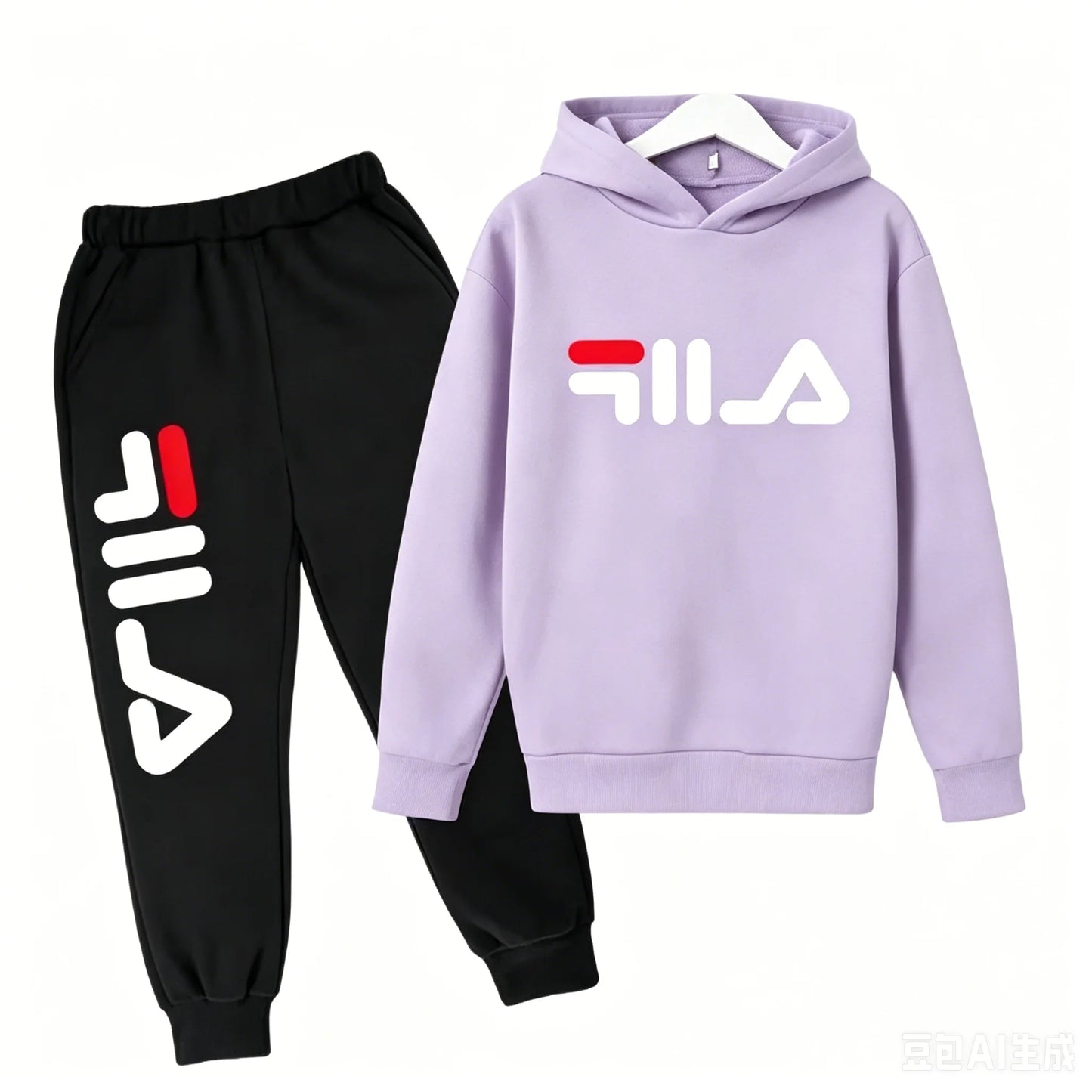 Ensemble Survêtement Enfant – Sweat à Capuche & Pantalon