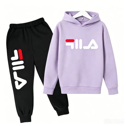 Ensemble Survêtement Enfant – Sweat à Capuche & Pantalon