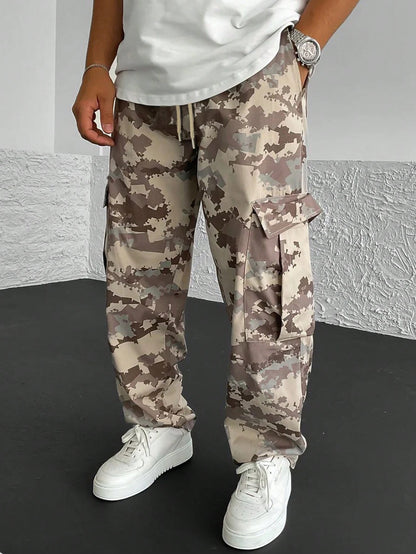 Pantalon Cargo Homme Camouflage – Style Streetwear & Outdoor