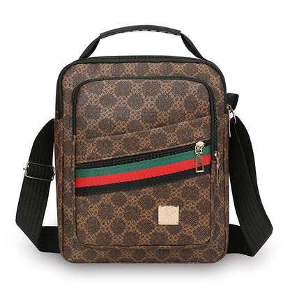 Sac Bandoulière Homme Multi-Poches – Grande Capacité & Imperméable de Marque