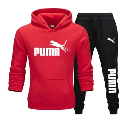 Ensemble Homme PUMA Automne-Hiver – Sweat à Capuche & Pantalon