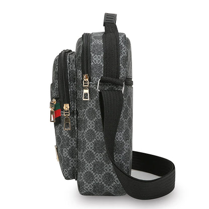 Sac Bandoulière Homme Multi-Poches – Grande Capacité & Imperméable de Marque