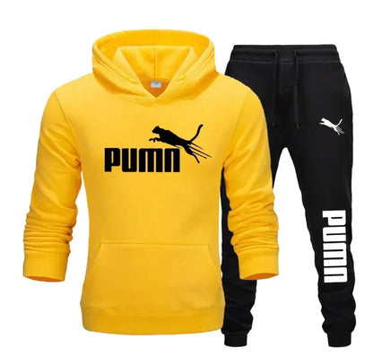 Ensemble Homme PUMA Automne-Hiver – Sweat à Capuche & Pantalon