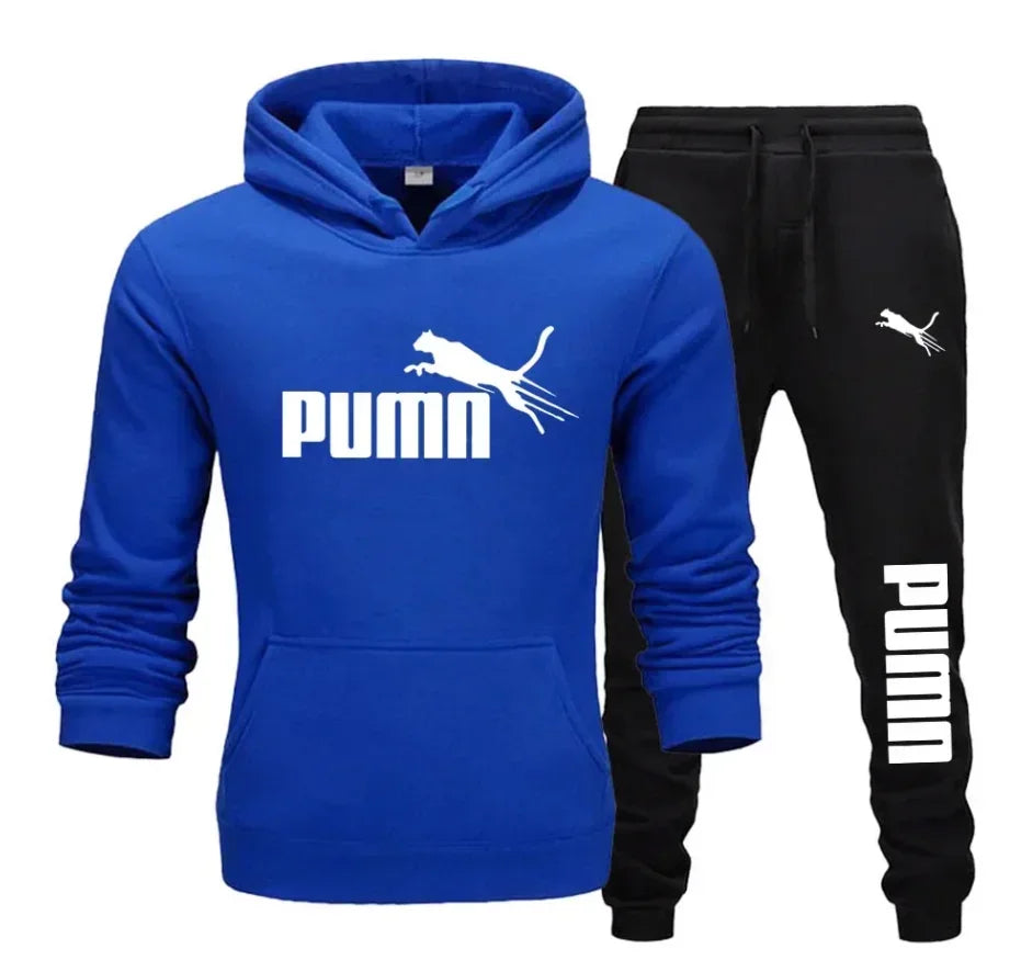 Ensemble Homme PUMA Automne-Hiver – Sweat à Capuche & Pantalon