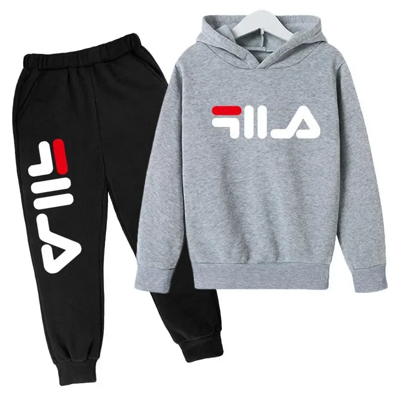 Ensemble Survêtement Enfant – Sweat à Capuche & Pantalon