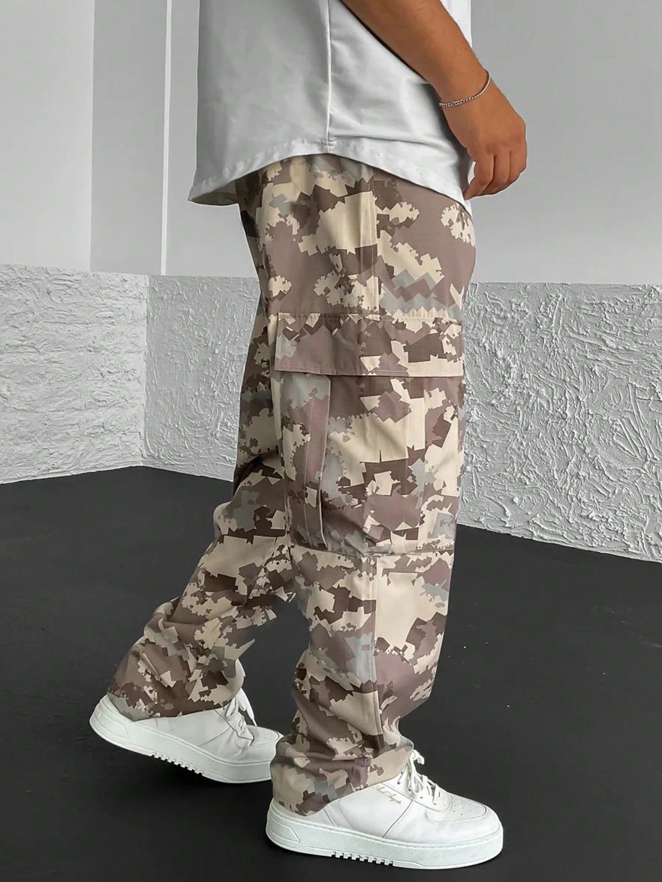 Pantalon Cargo Homme Camouflage – Style Streetwear & Outdoor