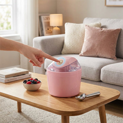 Mini Machine à Glace Rose – Sorbets & Gelato