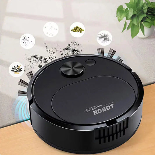 Robot Aspirateur Intelligent 3-en-1 – Aspiration & Nettoyage