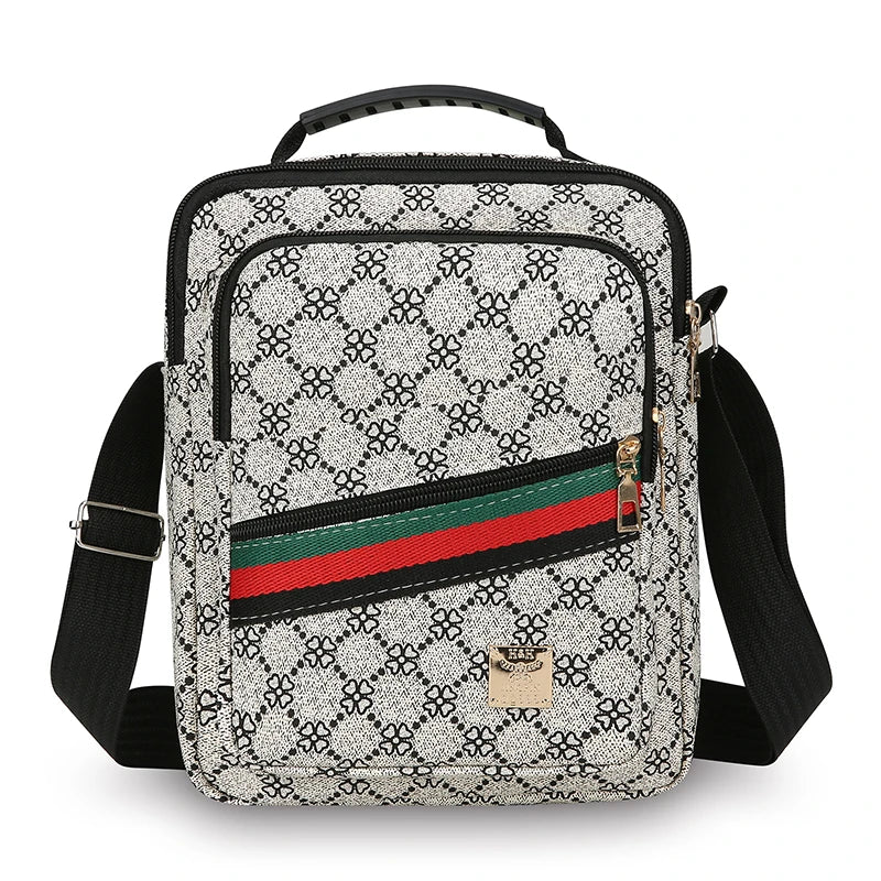 Sac Bandoulière Homme Multi-Poches – Grande Capacité & Imperméable de Marque