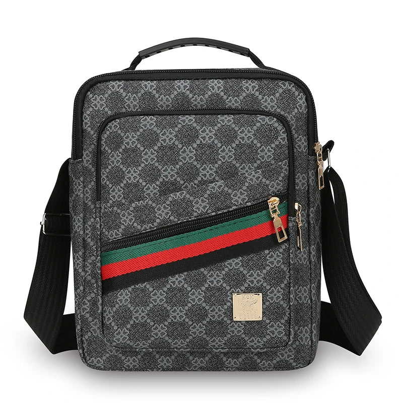 Sac Bandoulière Homme Multi-Poches – Grande Capacité & Imperméable de Marque