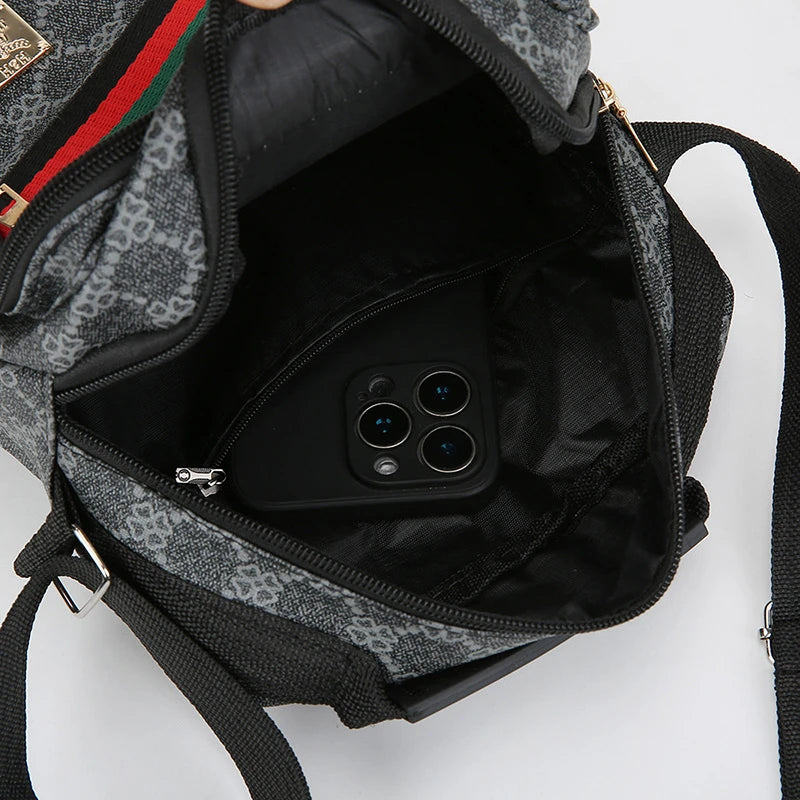 Sac Bandoulière Homme Multi-Poches – Grande Capacité & Imperméable de Marque