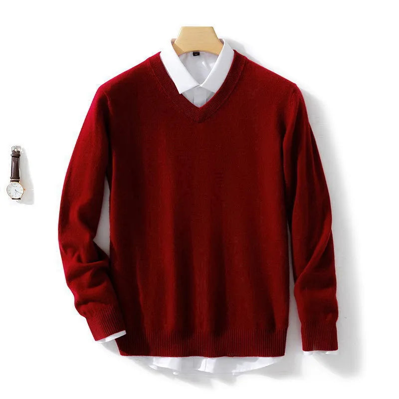 Pull Mixte Chaud en Maille – Mélange Cachemire