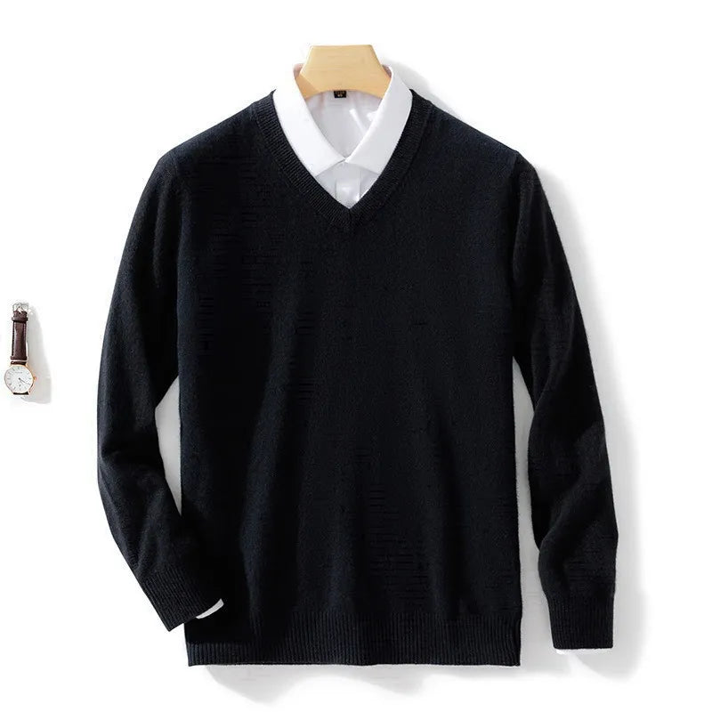Pull Mixte Chaud en Maille – Mélange Cachemire